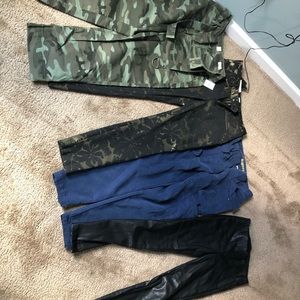 4 pair of pants